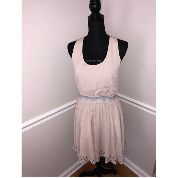 UO Lucca Couture Crepe Chiffon Dress - Picture 2 of 8